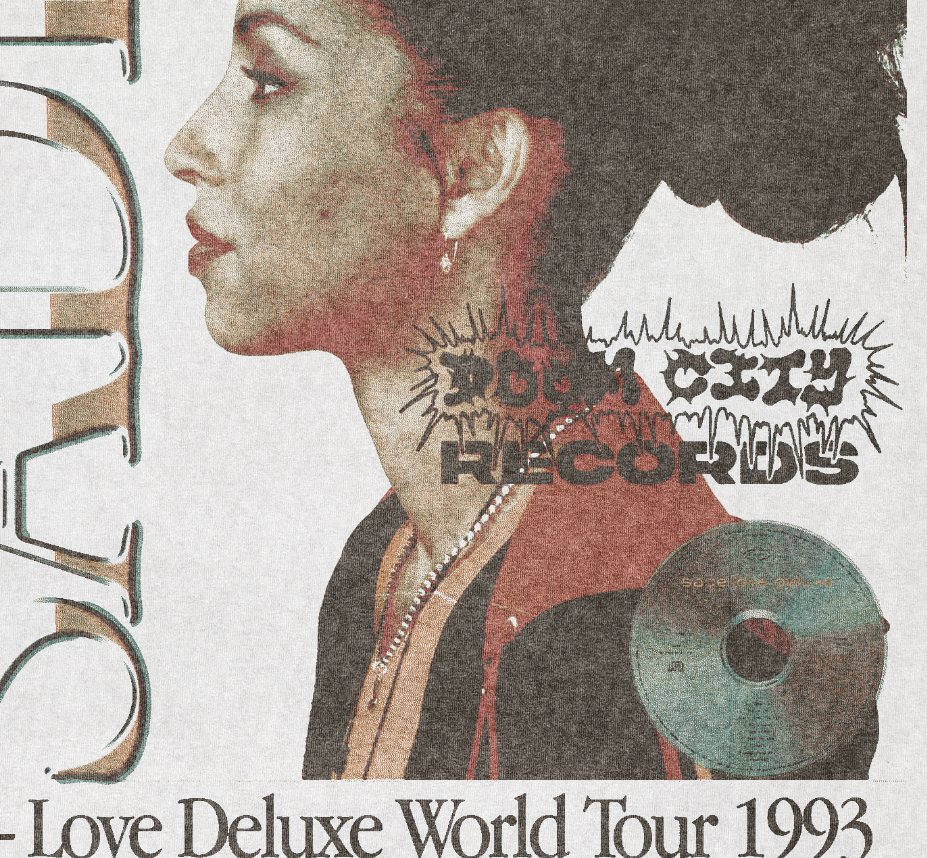 Vintage Sade Adu | Love Deluxe Tour Tee